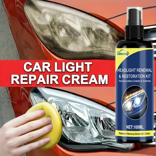 100ml Ceramic Headlight Restoration Spray – Restore Clarity & Shine