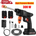 Cordless 300W High-Pressure Car Washer – 30Bar, 12000mAh, Foam Gun